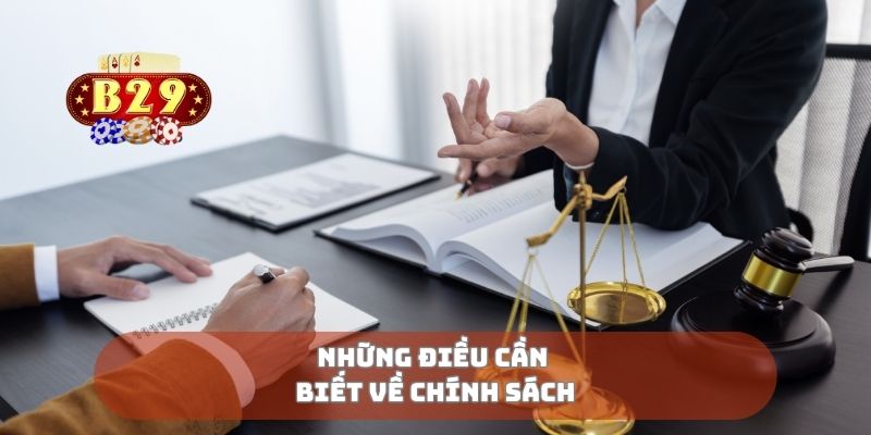 Những điều cần biết về chính sách